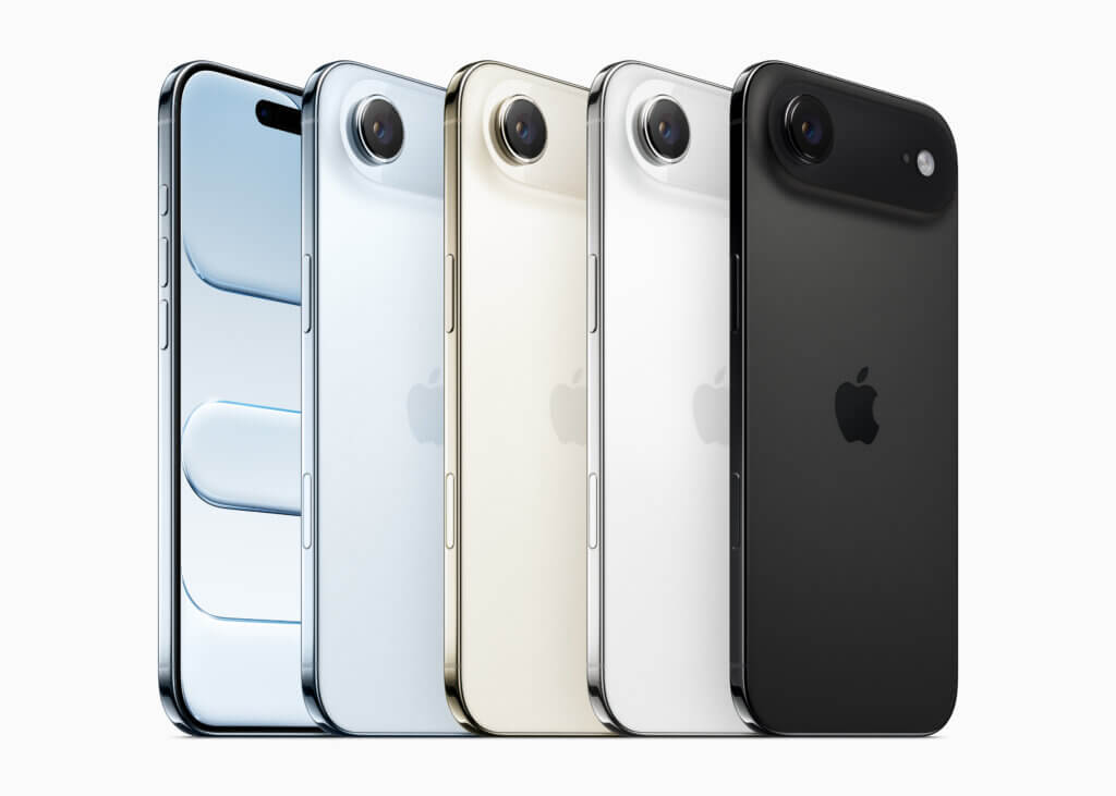 新投入の超薄型モデル「iPhone Air」